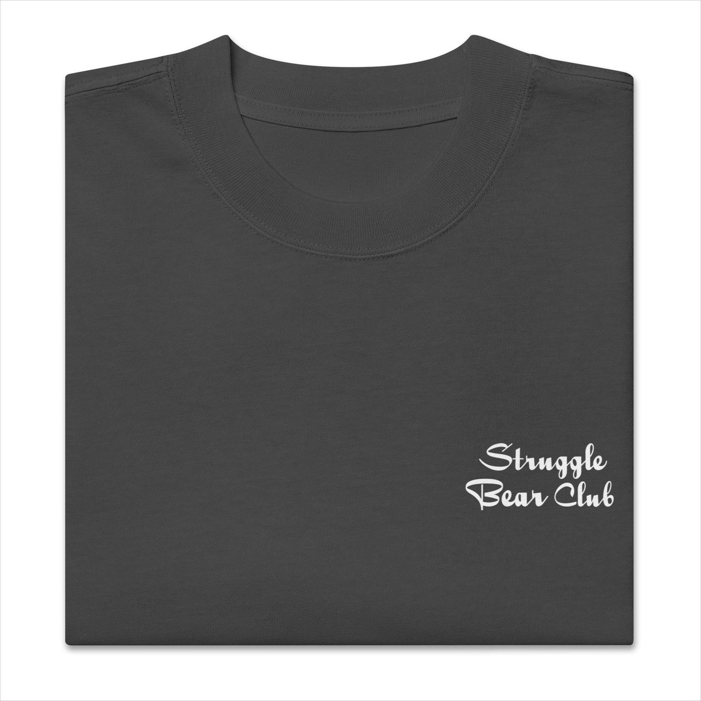 Fancy Club - Oversized faded t-shirt-StruggleBear