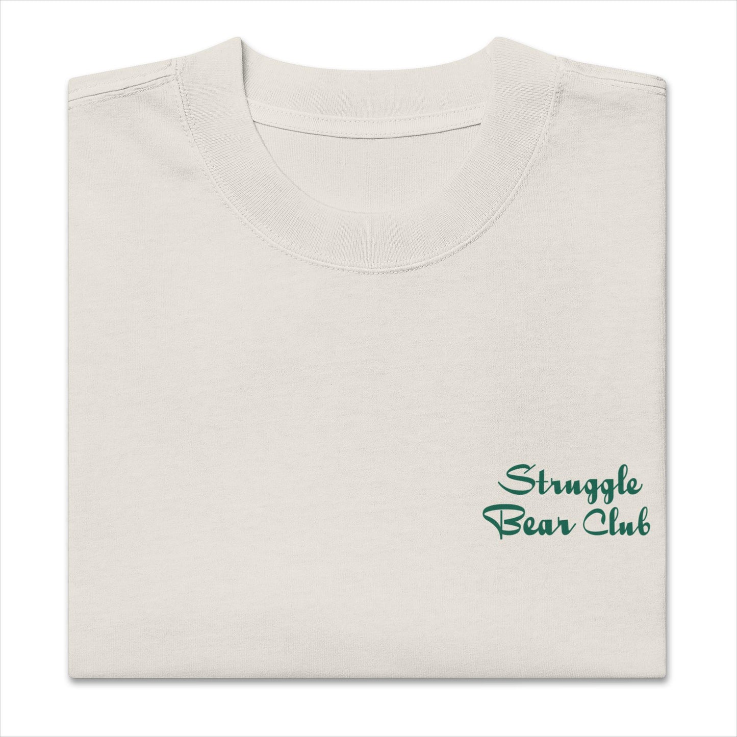 Fancy Club - Oversized faded t-shirt-StruggleBear