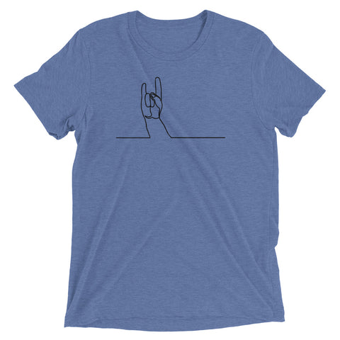 Women's Rock N Roll Short Sleeve T-Shirt-StruggleBear