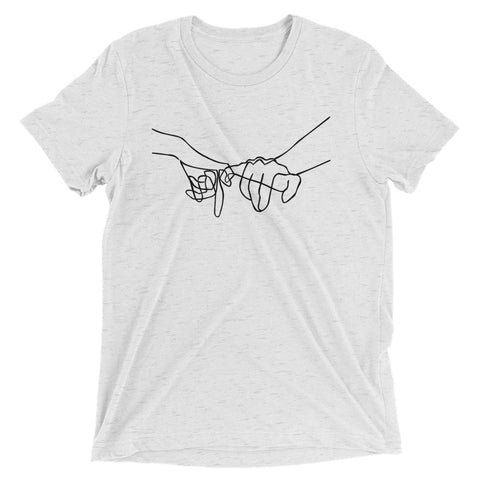Women's Pinky Promise Short Sleeve T-Shirt-StruggleBear